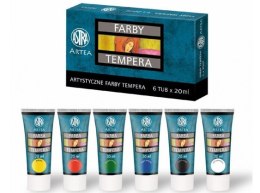 Farby Tempera Astra 6 kolorów 20ml