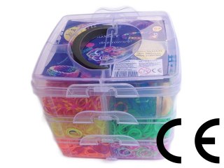 Gumki Loom BANDS Zestaw 4500szt. z akcesoriami