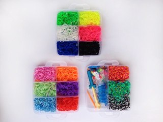 Gumki Loom BANDS Zestaw 4500szt. z akcesoriami