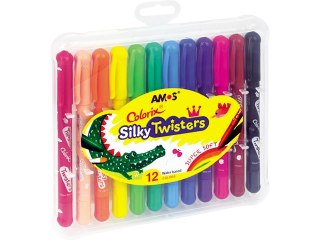 Kredki Amos Silky Twisters CST12