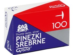 Pinezki GRAND S100 srebrne - A