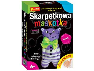 Zestaw kreatywny RANOK Skarpetkowa maskotka - Kotek