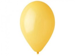 Balony GEMAR pastel 26cm żółty ciemny 100szt. (GM90)