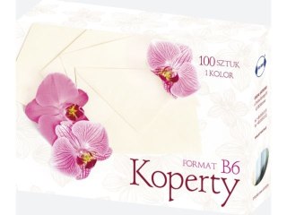 Koperta kolor B6 ecru (100szt)