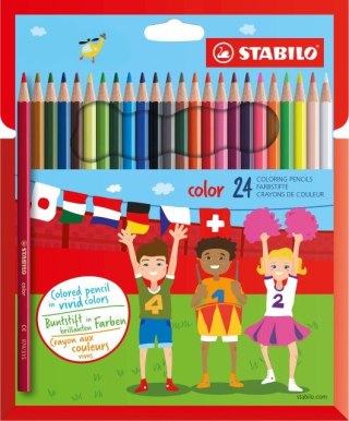 Kredki STABILO Color 24 kolory