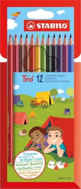 Kredki STABILO Trio 12 kolorów