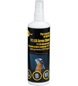 Płyn czyszczący do ekranów 250 ml + mikrofibre 40X40 Yellow One