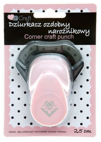 Dziurkacz ozdobny narożnikowy DPCRAFT 2, 5cm Tulipan