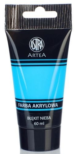 Farba akrylowa ASTRA Artea tuba 60ml - błękit nieba