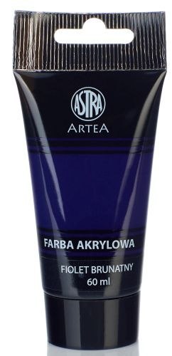 Farba akrylowa ASTRA Artea tuba 60ml - fiolet brunatny