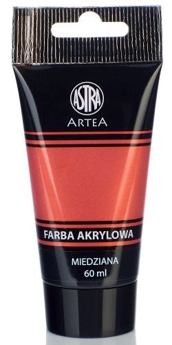 Farba akrylowa ASTRA Artea tuba 60ml - miedziana