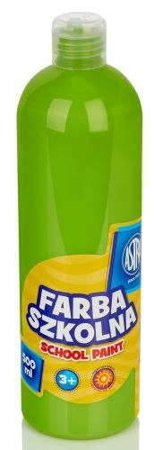 Farba szkolna ASTRA 500ml - limonkowa