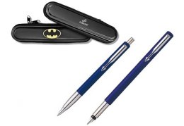 Komplet Parker Vector +Etui Batman Niebieski Pióro/długopis