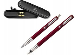 Komplet Parker Vector +Etui Batman czerwony Pióro/długopis