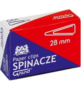 Spinacz GRAND trójkątny 28mm 100szt. a&#39;10