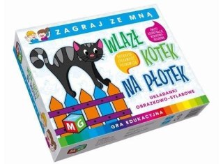 Gra MULTIGRA Zagraj ze mną - Wlazł kotek na płotek