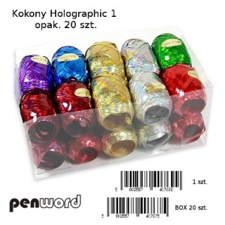 KOKONY HOLOGRAPHIC 1 a20 ZAFOLIOWANE