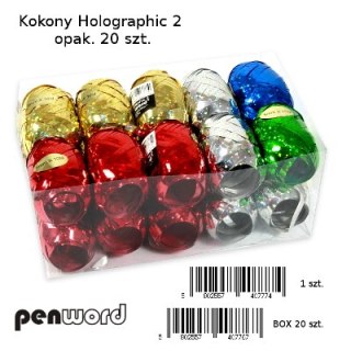 KOKONY HOLOGRAPHIC 2 a20 ZAFOLIOWANE