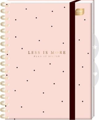 Organizer na spirali INTERDRUK Bujo A5 224k. 80g Dots