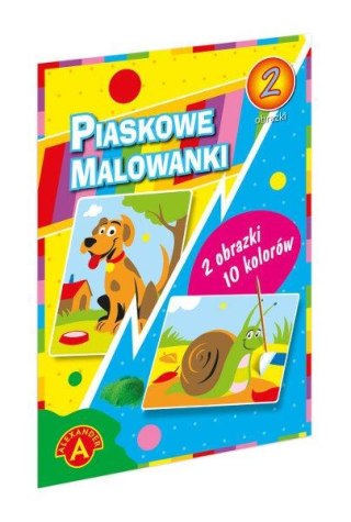 Piaskowa malowanka ALEXANDER Pies, ślimak