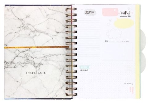 Planer kreatywny INTERDRUK A5 120k. Bulllet journal - Bujo planner