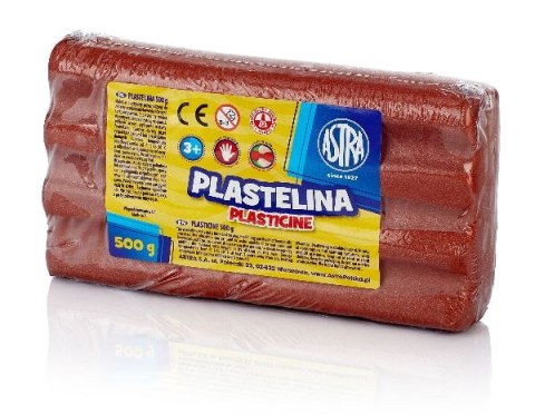 Plastelina ASTRA 500g metaliczna - miedziana