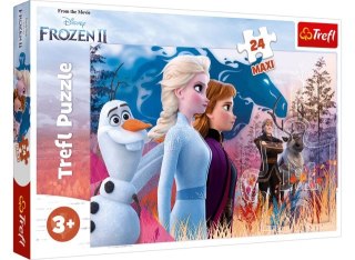 Puzzle 24 Maxi TREFL Kraina Lodu - Magiczna wyprawa