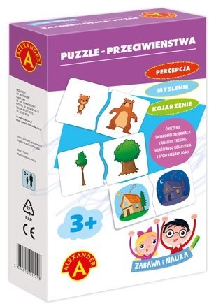 Puzzle zabawa i nauka ALEXANDER Przeciwieństwa