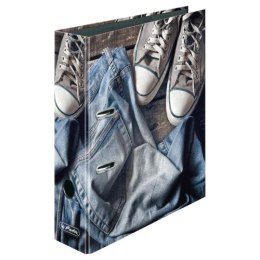 Segregator A4 8cm HERLITZ maX.file - Jeans shoes