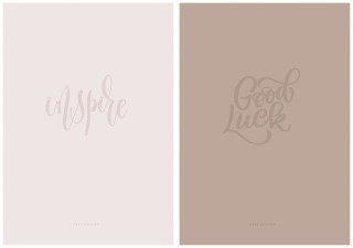 Brulion A4 80k. ASTRA kremowy papier, "Good luck", kratka