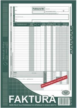 Druk-fakt.VAT A4 brutto 141-1E