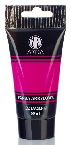 Farba akrylowa Astra tuba 60ml - róż magenta