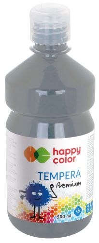Farba tempera HAPPY COLOR Premium 500ml nr 80 - szary
