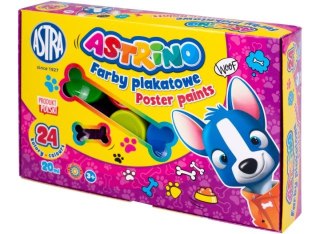 Farby plakatowe ASTRINO 24 kolory 20ml