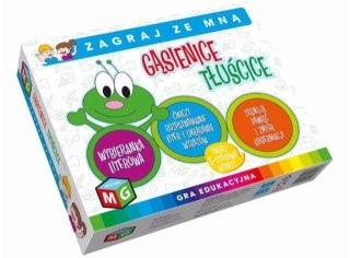 Gra MULTIGRA Zagraj ze mną - Gąsienice tłuścice 3-literowe