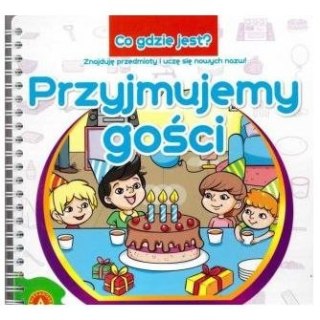 Książeczka ALEXANDER Co gdzie jest - Przyjmujemy gości