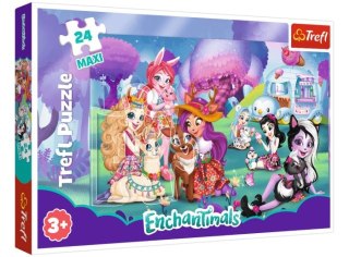 Puzzle 24 Maxi TREFL Wesoły świat Enchantimals