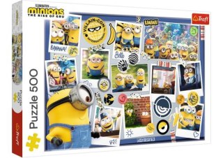 Puzzle 500 TREFL Minionki - Zwariowana kolekcja zdjęć