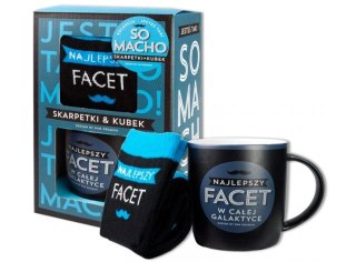 Set So Macho Kubek + Skarpetki - Najlepszy facet