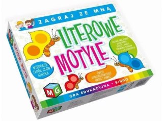 LITEROWE MOTYLE- GRA EDUKACYJNA