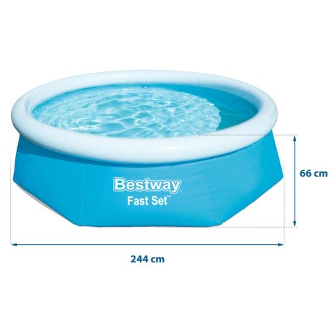 Basen ogrodowy rozporowy 244 x 66 cm Bestway 57265