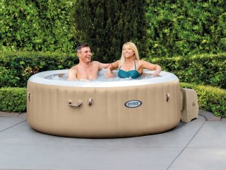 Dmuchane SPA Jacuzzi z hydromasażem 196 x 71 cm 4 os. + akcesoria premium INTEX 28476