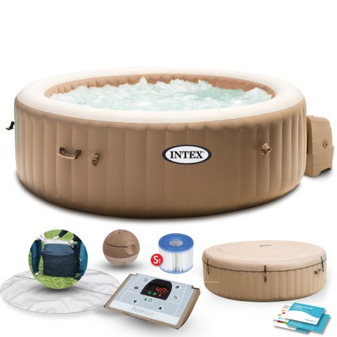 Dmuchane SPA Jacuzzi z hydromasażem 196 x 71 cm 4 os. INTEX 28426