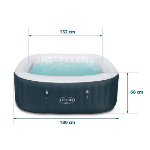 Dmuchane ogrodowe Spa Hydromasaż Ibiza 6 os. Bestway 60015