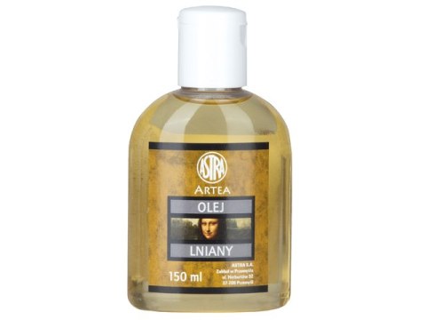 Olej lniany ASTRA bielony 150ml PCV