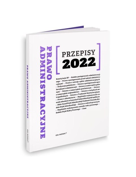 Przepisy 2022. Prawo administracyjne