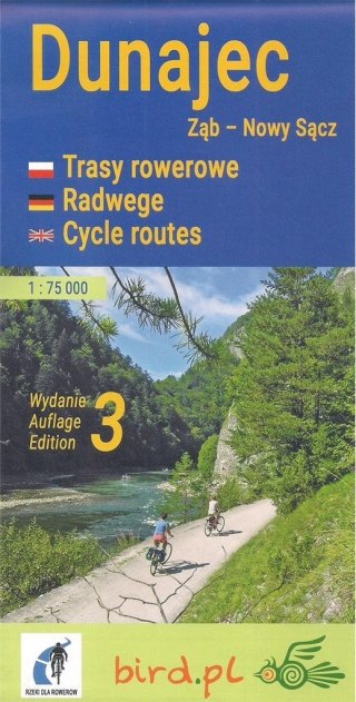 Dunajec: Ząb - Nowy Sącz. Trasy rowerowe w.3