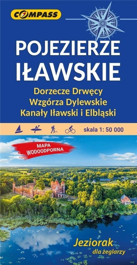 Mapa - Pojezierze Iławskie 1:50 000