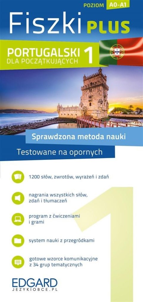 Portugalski Fiszki PLUS dla początkujących