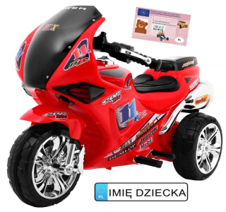 MOTOR NA AKUMULATOR ŚCIGACZ na akumulator PIERWSZY MOTOR z dźwiękami